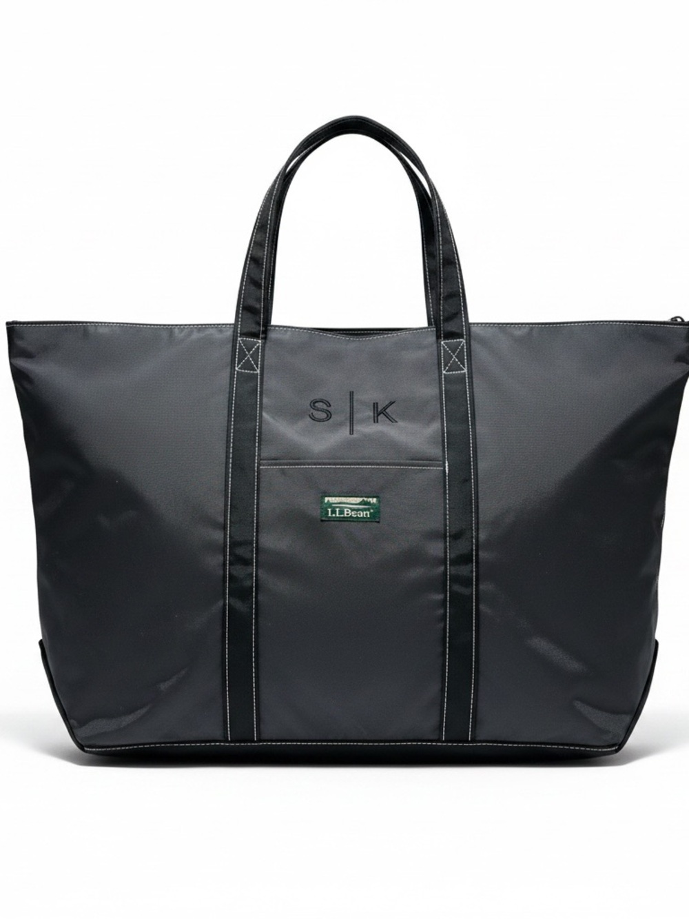 L.L. Bean Black Tote Duffel Bag